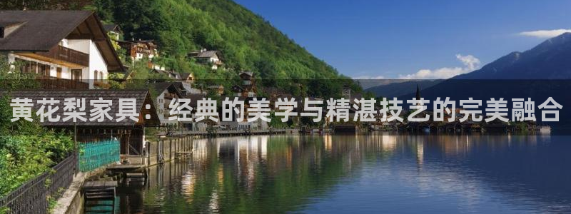 龙八国际app官方网站：黄花梨家具：经典的美学与精湛技艺的完